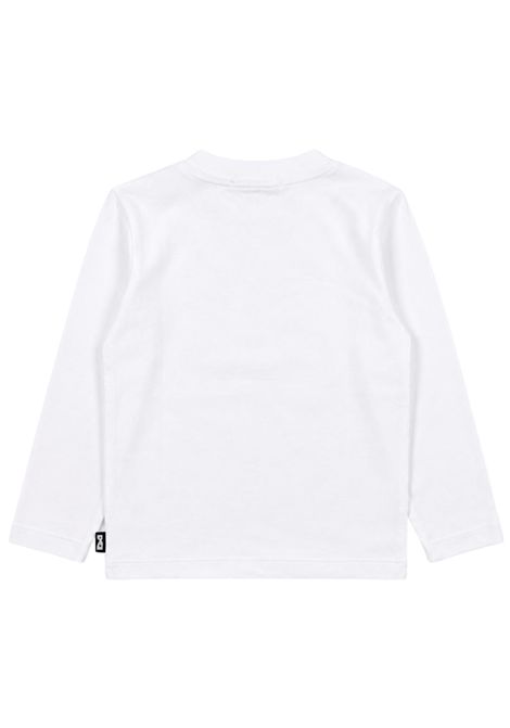 White cotton baby T-shirt DANIELE ALESSANDRINI | 00140/ANBIANCO